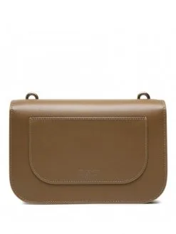 PINKO ΔΕΡΜΑΤΙΝΗ ΤΣΑΝΤΑ ΩΜΟΥ LOVE BELL Καφέ -ΓΥΝΑΙΚΕΙΕΣ ΤΣΑΝΤΕΣ Κατάστημα πωλήσεων 30 540