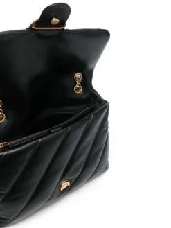 PINKO ΚΑΠΙΤΟΝΕ ΤΣΑΝΤΑ ΩΜΟΥ BIG LOVE Μαύρο -ΓΥΝΑΙΚΕΙΕΣ ΤΣΑΝΤΕΣ Κατάστημα πωλήσεων 30 544