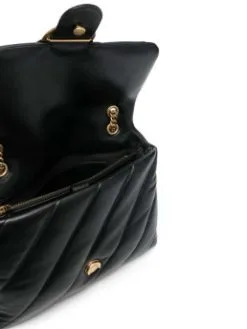 PINKO ΚΑΠΙΤΟΝΕ ΤΣΑΝΤΑ ΩΜΟΥ BIG LOVE Μαύρο -ΓΥΝΑΙΚΕΙΕΣ ΤΣΑΝΤΕΣ Κατάστημα πωλήσεων 30 545