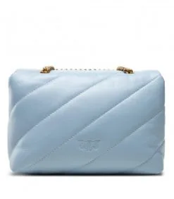 PINKO ΔΕΡΜΑΤΙΝΗ ΤΣΑΝΤΑ LOVE MINI PUFF MAXY QUILT -ΓΥΝΑΙΚΕΙΕΣ ΤΣΑΝΤΕΣ Κατάστημα πωλήσεων 30 557