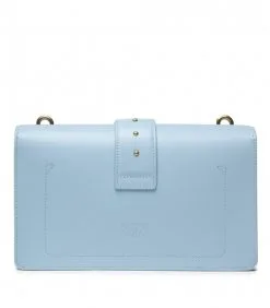 PINKO ΔΕΡΜΑΤΙΝΗ ΣΤΑΥΡΩΤΗ ΤΣΑΝΤΑ ΜΕ ΑΛΥΣΙΔΑ LOVE CLASSIC ICON SIMPLY -ΓΥΝΑΙΚΕΙΕΣ ΤΣΑΝΤΕΣ Κατάστημα πωλήσεων 30 558