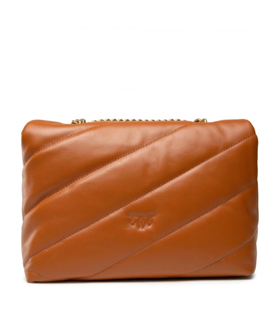 PINKO ΔΕΡΜΑΤΙΝΗ ΤΣΑΝΤΑ LOVE CLASSIC PUFF MAXY QUILT 3 PINKO ΔΕΡΜΑΤΙΝΗ ΤΣΑΝΤΑ LOVE CLASSIC PUFF MAXY QUILT - Image 3