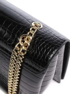 LOVE MOSCHINO ΓΥΝΑΙΚΕΙΑ ΤΣΑΝΤΑ ΜΕ ΚΡΟΚΟ ΣΧΕΔΙΟ Μαύρο -ΓΥΝΑΙΚΕΙΕΣ ΤΣΑΝΤΕΣ Κατάστημα πωλήσεων 30 615