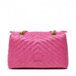 PINKO ΣΤΑΥΡΩΤΗ ΤΣΑΝΤΑ LOVE LADY PUFF FRINGE CHEVRONN Φούξια -ΓΥΝΑΙΚΕΙΕΣ ΤΣΑΝΤΕΣ Κατάστημα πωλήσεων 30 721