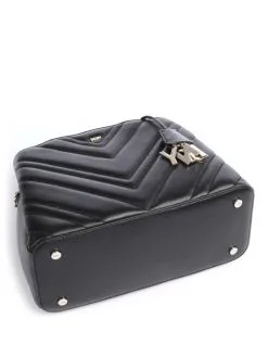 DKNY ΔΕΡΜΑΤΙΝΗ ΤΣΑΝΤΑ ΧΕΙΡΟΣ PAIGE Μαύρο -ΓΥΝΑΙΚΕΙΕΣ ΤΣΑΝΤΕΣ Κατάστημα πωλήσεων 30 74