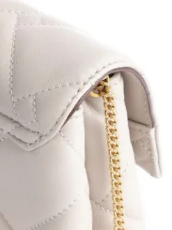 DKNY ΔΕΡΜΑΤΙΝΗ ΚΑΠΙΤΟΝΕ ΣΤΑΥΡΩΤΗ ΤΣΑΝΤΑ Λευκό -ΓΥΝΑΙΚΕΙΕΣ ΤΣΑΝΤΕΣ Κατάστημα πωλήσεων 30 741