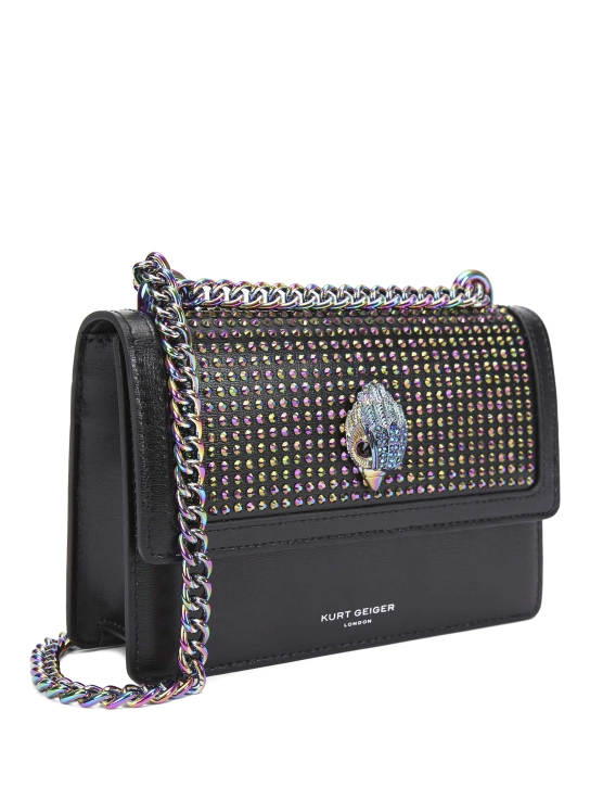 KURT GEIGER ΣΤΑΥΡΩΤΗ ΤΣΑΝΤΑ ΜΕ ΣΤΡΑΣ SHOREDITCH SMALL Μαύρο 3 KURT GEIGER ΣΤΑΥΡΩΤΗ ΤΣΑΝΤΑ ΜΕ ΣΤΡΑΣ SHOREDITCH SMALL Μαύρο - Image 3