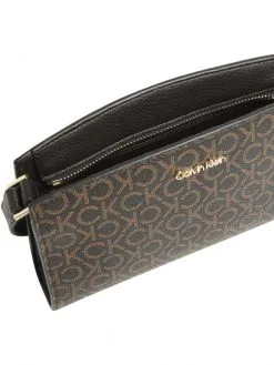 CALVIN KLEIN ΣΤΑΥΡΩΤΗ ΤΣΑΝΤΑ ΜΕ ΛΟΓΟΤΥΠΟ Καφέ -ΓΥΝΑΙΚΕΙΕΣ ΤΣΑΝΤΕΣ Κατάστημα πωλήσεων 30 768