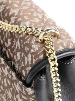 DKNY ΣΤΑΥΡΩΤΗ ΤΣΑΝΤΑ ΜΕ ΜΟΝΟΓΡΑΜΜΑ DELPHINE Καφέ -ΓΥΝΑΙΚΕΙΕΣ ΤΣΑΝΤΕΣ Κατάστημα πωλήσεων 30 818