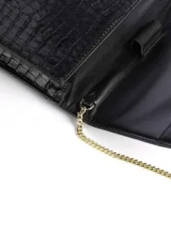 DKNY ΚΡΟΚΟ ΣΤΑΥΡΩΤΗ ΤΣΑΝΤΑ TWIGGY Μαύρο -ΓΥΝΑΙΚΕΙΕΣ ΤΣΑΝΤΕΣ Κατάστημα πωλήσεων 30 831