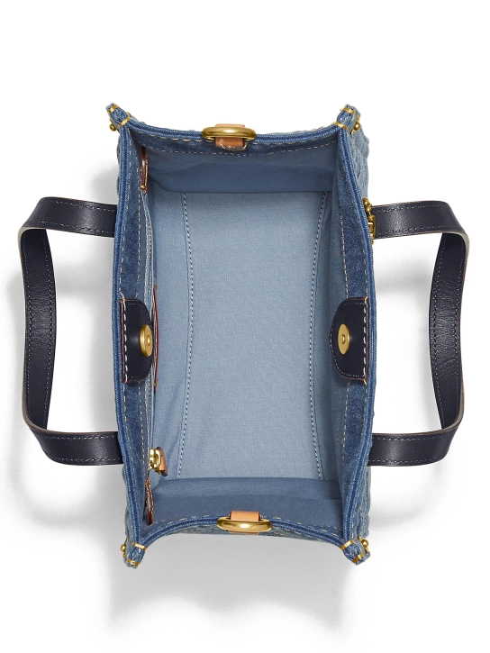 COACH ΤΣΑΝΤΑ ΧΕΙΡΟΣ ΜΕ ΛΟΓΟΤΥΠΟ Μπλε 3 COACH ΤΣΑΝΤΑ ΧΕΙΡΟΣ ΜΕ ΛΟΓΟΤΥΠΟ Μπλε - Image 3