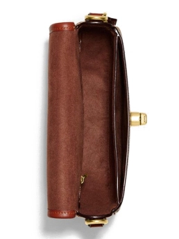 COACH ΣΤΑΥΡΩΤΗ ΤΣΑΝΤΑ ΜΕ ΛΟΓΟΤΥΠΟ Καφέ 7 COACH ΣΤΑΥΡΩΤΗ ΤΣΑΝΤΑ ΜΕ ΛΟΓΟΤΥΠΟ Καφέ - Image 7