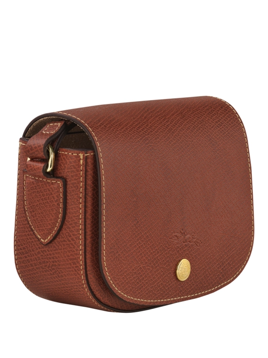 LONGCHAMP ΔΕΡΜΑΤΙΝΗ ΣΤΑΥΡΩΤΗ ΤΣΑΝΤΑ EPURE Καφέ 3 LONGCHAMP ΔΕΡΜΑΤΙΝΗ ΣΤΑΥΡΩΤΗ ΤΣΑΝΤΑ EPURE Καφέ - Image 3