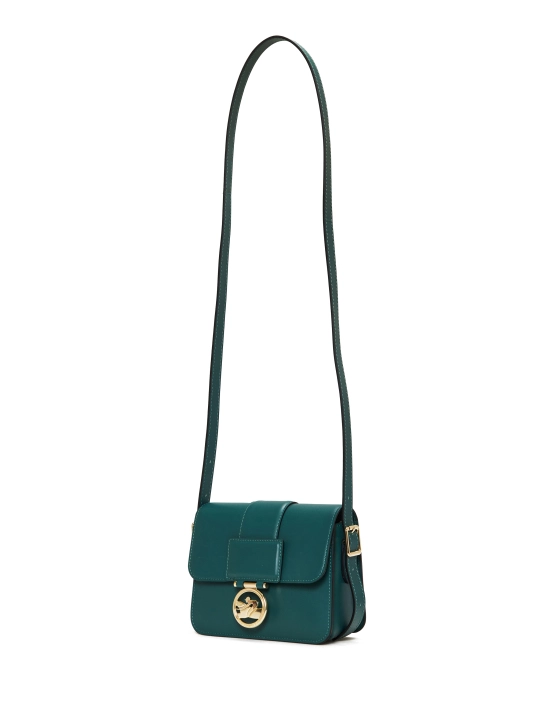 LONGCHAMP ΔΕΡΜΑΤΙΝΗ ΣΤΑΥΡΩΤΗ ΤΣΑΝΤΑ BOX-TROT S Πράσινο 3 LONGCHAMP ΔΕΡΜΑΤΙΝΗ ΣΤΑΥΡΩΤΗ ΤΣΑΝΤΑ BOX-TROT S Πράσινο - Image 3