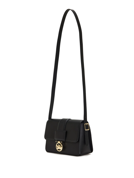 LONGCHAMP ΔΕΡΜΑΤΙΝΗ ΣΤΑΥΡΩΤΗ ΤΣΑΝΤΑ BOX-TROT M Μαύρο 3 LONGCHAMP ΔΕΡΜΑΤΙΝΗ ΣΤΑΥΡΩΤΗ ΤΣΑΝΤΑ BOX-TROT M Μαύρο - Image 3