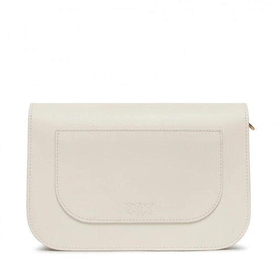 PINKO ΔΕΡΜΑΤΙΝΗ ΤΣΑΝΤΑ LOVE BELL SUMMER FOULARD Λευκό 3 PINKO ΔΕΡΜΑΤΙΝΗ ΤΣΑΝΤΑ LOVE BELL SUMMER FOULARD Λευκό - Image 3