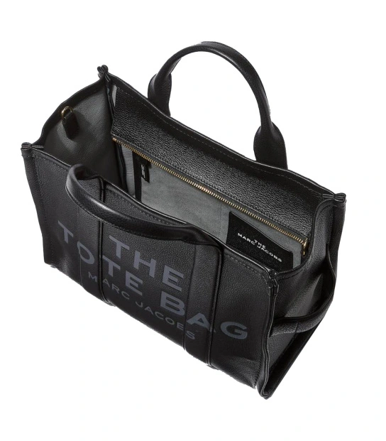 MARC JACOBS ΔΕΡΜΑΤΙΝΗ ΤΣΑΝΤΑ ΧΕΙΡΟΣ THE MEDIUM TOTE Μαύρο 8 MARC JACOBS ΔΕΡΜΑΤΙΝΗ ΤΣΑΝΤΑ ΧΕΙΡΟΣ THE MEDIUM TOTE Μαύρο - Image 8