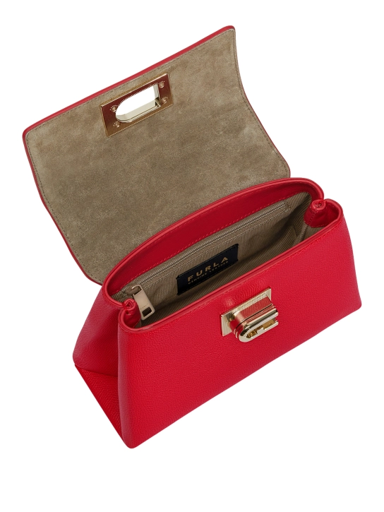 ΤΣΑΝΤΑ ΧΕΙΡΟΣ FURLA 1927 MINI Κόκκινο 4 ΤΣΑΝΤΑ ΧΕΙΡΟΣ FURLA 1927 MINI Κόκκινο - Image 4