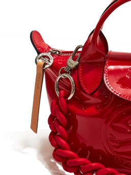 LONGCHAMP ΤΣΑΝΤΑ ΧΕΙΡΟΣ LE PLIAGE CUIR XS Κόκκινο 8 LONGCHAMP ΤΣΑΝΤΑ ΧΕΙΡΟΣ LE PLIAGE CUIR XS Κόκκινο - Image 8