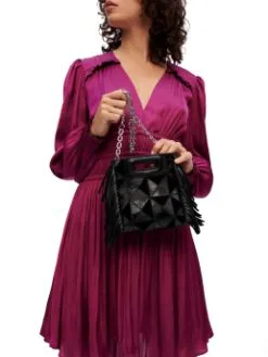 MAJE ΔΕΡΜΑΤΙΝΗ ΤΣΑΝΤΑ ΧΕΙΡΟΣ ΜΕ ΚΡΟΣΣΙΑ Μαύρο 15 MAJE ΔΕΡΜΑΤΙΝΗ ΤΣΑΝΤΑ ΧΕΙΡΟΣ ΜΕ ΚΡΟΣΣΙΑ Μαύρο -ΓΥΝΑΙΚΕΙΕΣ ΤΣΑΝΤΕΣ Κατάστημα πωλήσεων 40 21