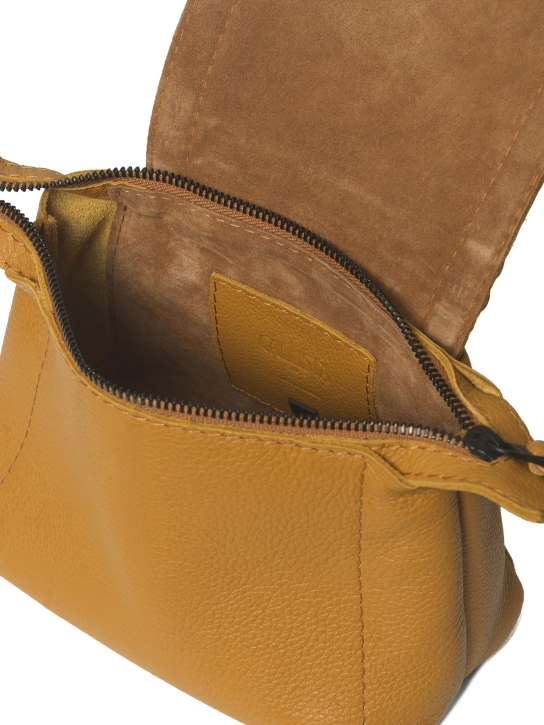 CALLISTA CRAFTS ΔΕΡΜΑΤΙΝΗ ΤΣΑΝΤΑ ΧΕΙΡΟΣ Κίτρινο 4 CALLISTA CRAFTS ΔΕΡΜΑΤΙΝΗ ΤΣΑΝΤΑ ΧΕΙΡΟΣ Κίτρινο - Image 4