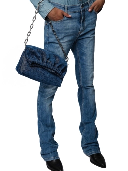 ZADIG & VOLTAIRE ΓΥΝΑΙΚΕΙΑ ΤΣΑΝΤΑ ΜΕ ΑΛΥΣΙΔΑ Μπλε 8 ZADIG & VOLTAIRE ΓΥΝΑΙΚΕΙΑ ΤΣΑΝΤΑ ΜΕ ΑΛΥΣΙΔΑ Μπλε - Image 8