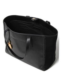 SEE BY CHLOE ΔΕΡΜΑΤΙΝΗ ΤΣΑΝΤΑ ΩΜΟΥ Μαύρο 8 SEE BY CHLOE ΔΕΡΜΑΤΙΝΗ ΤΣΑΝΤΑ ΩΜΟΥ Μαύρο - Image 8