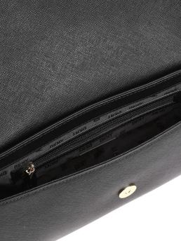 DKNY ΔΕΡΜΑΤΙΝΗ ΤΣΑΝΤΑ ΩΜΟΥ CAROL Μαύρο 8 DKNY ΔΕΡΜΑΤΙΝΗ ΤΣΑΝΤΑ ΩΜΟΥ CAROL Μαύρο - Image 8