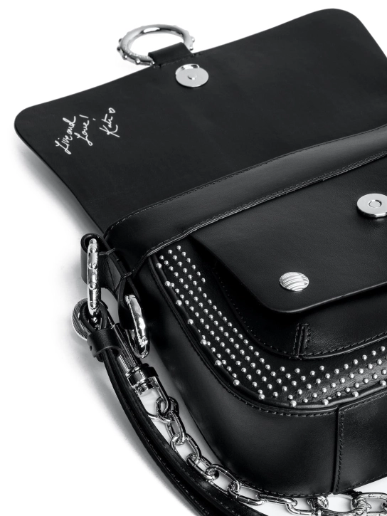 ZADIG & VOLTAIRE ΓΥΝΑΙΚΕΙΑ ΤΣΑΝΤΑ ΜΕ ΤΡΟΥΚΣ Μαύρο 4 ZADIG & VOLTAIRE ΓΥΝΑΙΚΕΙΑ ΤΣΑΝΤΑ ΜΕ ΤΡΟΥΚΣ Μαύρο - Image 4