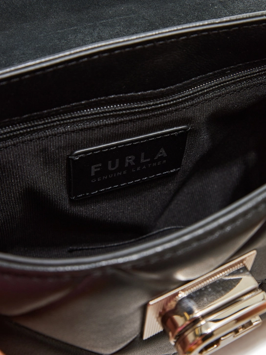 FURLA ΔΕΡΜΑΤΙΝΗ ΤΣΑΝΤΑ ΧΕΙΡΟΣ 1927 MINI Μαύρο 4 FURLA ΔΕΡΜΑΤΙΝΗ ΤΣΑΝΤΑ ΧΕΙΡΟΣ 1927 MINI Μαύρο - Image 4