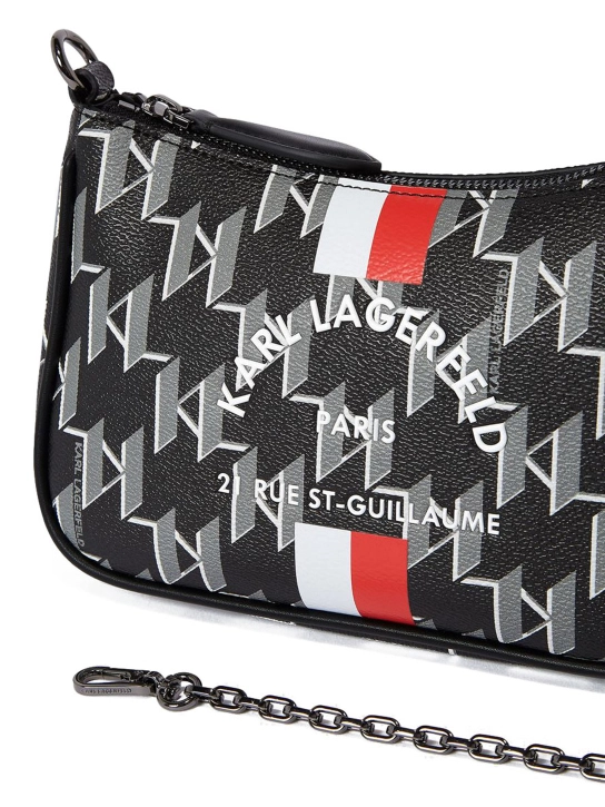 KARL LAGERFELD ΤΣΑΝΤΑ ΩΜΟΥ ΜΕ ΜΟΝΟΓΡΑΜΜΑ Μαύρο 4 KARL LAGERFELD ΤΣΑΝΤΑ ΩΜΟΥ ΜΕ ΜΟΝΟΓΡΑΜΜΑ Μαύρο - Image 4