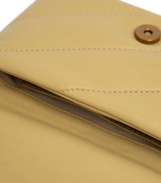 PINKO ΔΕΡΜΑΤΙΝΗ ΤΣΑΝΤΑ LOVE BABY PUFF MAXY QUILT 4 PINKO ΔΕΡΜΑΤΙΝΗ ΤΣΑΝΤΑ LOVE BABY PUFF MAXY QUILT - Image 4