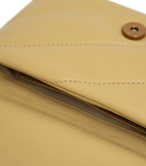 PINKO ΔΕΡΜΑΤΙΝΗ ΤΣΑΝΤΑ LOVE BABY PUFF MAXY QUILT 8 PINKO ΔΕΡΜΑΤΙΝΗ ΤΣΑΝΤΑ LOVE BABY PUFF MAXY QUILT - Image 8