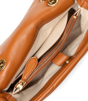 PINKO ΔΕΡΜΑΤΙΝΗ ΤΣΑΝΤΑ LOVE CLASSIC PUFF MAXY QUILT 8 PINKO ΔΕΡΜΑΤΙΝΗ ΤΣΑΝΤΑ LOVE CLASSIC PUFF MAXY QUILT - Image 8