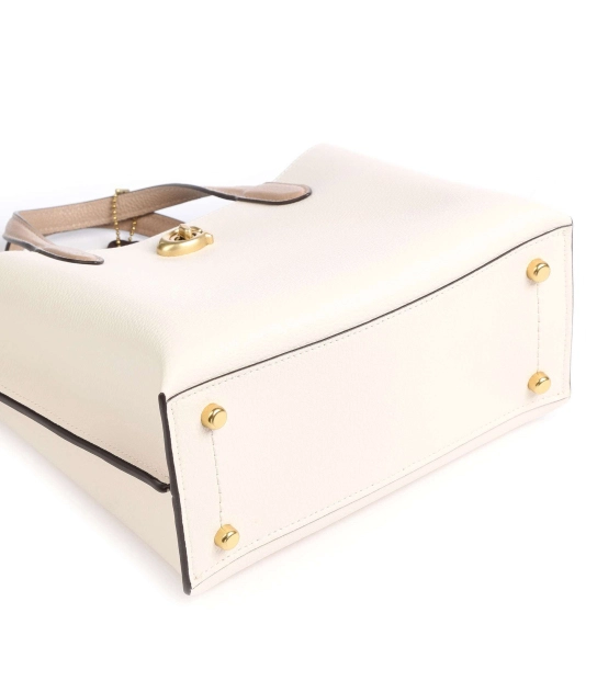 COACH ΔΕΡΜΑΤΙΝΗ ΤΣΑΝΤΑ TOTE Μπεζ 4 COACH ΔΕΡΜΑΤΙΝΗ ΤΣΑΝΤΑ TOTE Μπεζ - Image 4