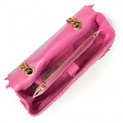 PINKO ΣΤΑΥΡΩΤΗ ΤΣΑΝΤΑ LOVE LADY PUFF FRINGE CHEVRONN Φούξια -ΓΥΝΑΙΚΕΙΕΣ ΤΣΑΝΤΕΣ Κατάστημα πωλήσεων 40 542