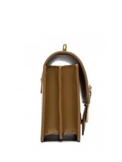 PINKO ΔΕΡΜΑΤΙΝΗ ΣΤΑΥΡΩΤΗ ΤΣΑΝΤΑ LOVE MINI ICON Καφέ -ΓΥΝΑΙΚΕΙΕΣ ΤΣΑΝΤΕΣ Κατάστημα πωλήσεων 40 546