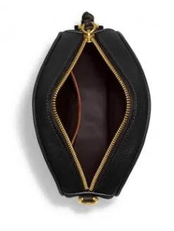 COACH ΔΕΡΜΑΤΙΝΗ ΣΤΑΥΡΩΤΗ ΤΣΑΝΤΑ ΜΕ ΛΟΓΟΤΥΠΟ Μαύρο -ΓΥΝΑΙΚΕΙΕΣ ΤΣΑΝΤΕΣ Κατάστημα πωλήσεων 40 549