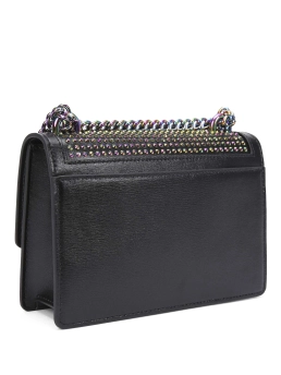 KURT GEIGER ΣΤΑΥΡΩΤΗ ΤΣΑΝΤΑ ΜΕ ΣΤΡΑΣ SHOREDITCH SMALL Μαύρο 8 KURT GEIGER ΣΤΑΥΡΩΤΗ ΤΣΑΝΤΑ ΜΕ ΣΤΡΑΣ SHOREDITCH SMALL Μαύρο - Image 8