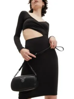CALVIN KLEIN ΣΤΑΥΡΩΤΗ ΤΣΑΝΤΑ ΜΕ ΛΟΓΟΤΥΠΟ Μαύρο -ΓΥΝΑΙΚΕΙΕΣ ΤΣΑΝΤΕΣ Κατάστημα πωλήσεων 40 563