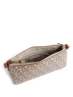 DKNY ΣΤΑΥΡΩΤΗ ΤΣΑΝΤΑ ΜΕ ΜΟΝΟΓΡΑΜΜΑ Καφέ -ΓΥΝΑΙΚΕΙΕΣ ΤΣΑΝΤΕΣ Κατάστημα πωλήσεων 40 570