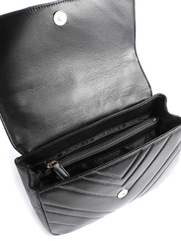 DKNY ΔΕΡΜΑΤΙΝΗ ΣΤΑΥΡΩΤΗ ΤΣΑΝΤΑ DELPHINE Μαύρο 8 DKNY ΔΕΡΜΑΤΙΝΗ ΣΤΑΥΡΩΤΗ ΤΣΑΝΤΑ DELPHINE Μαύρο - Image 8