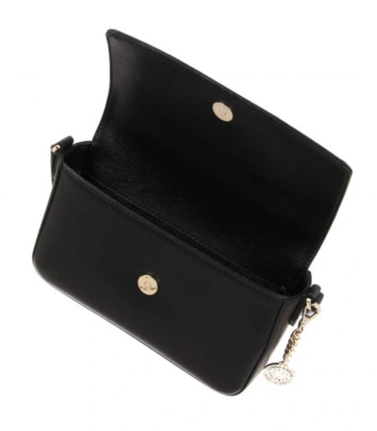 DKNY ΔΕΡΜΑΤΙΝΗ ΣΤΑΥΡΩΤΗ ΤΣΑΝΤΑ BRYANT Μαύρο 8 DKNY ΔΕΡΜΑΤΙΝΗ ΣΤΑΥΡΩΤΗ ΤΣΑΝΤΑ BRYANT Μαύρο - Image 8