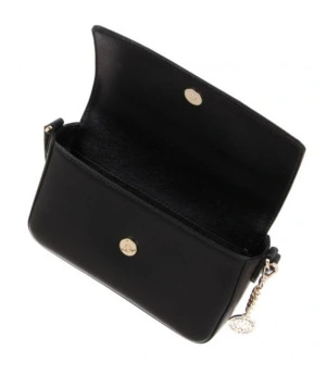 DKNY ΔΕΡΜΑΤΙΝΗ ΣΤΑΥΡΩΤΗ ΤΣΑΝΤΑ BRYANT Μαύρο 16 DKNY ΔΕΡΜΑΤΙΝΗ ΣΤΑΥΡΩΤΗ ΤΣΑΝΤΑ BRYANT Μαύρο - Image 16