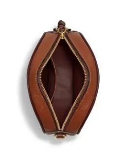 COACH ΔΕΡΜΑΤΙΝΗ ΣΤΑΥΡΩΤΗ ΤΣΑΝΤΑ ΜΕ ΛΟΓΟΤΥΠΟ Καφέ -ΓΥΝΑΙΚΕΙΕΣ ΤΣΑΝΤΕΣ Κατάστημα πωλήσεων 40 651