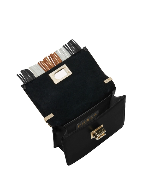 FURLA ΣΤΑΥΡΩΤΗ ΤΣΑΝΤΑ 1927 MINI Μαύρο 4 FURLA ΣΤΑΥΡΩΤΗ ΤΣΑΝΤΑ 1927 MINI Μαύρο - Image 4