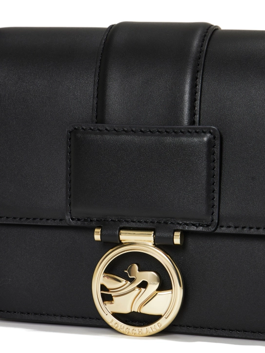 LONGCHAMP ΔΕΡΜΑΤΙΝΗ ΣΤΑΥΡΩΤΗ ΤΣΑΝΤΑ BOX-TROT S Μαύρο 4 LONGCHAMP ΔΕΡΜΑΤΙΝΗ ΣΤΑΥΡΩΤΗ ΤΣΑΝΤΑ BOX-TROT S Μαύρο - Image 4