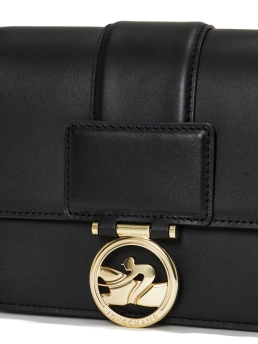 LONGCHAMP ΔΕΡΜΑΤΙΝΗ ΣΤΑΥΡΩΤΗ ΤΣΑΝΤΑ BOX-TROT S Μαύρο 8 LONGCHAMP ΔΕΡΜΑΤΙΝΗ ΣΤΑΥΡΩΤΗ ΤΣΑΝΤΑ BOX-TROT S Μαύρο - Image 8