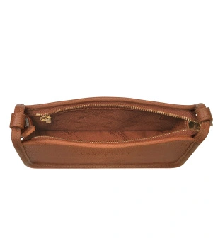 LONGCHAMP ΣΤΑΥΡΩΤΗ ΤΣΑΝΤΑ LE FOULONNÉ Καφέ 8 LONGCHAMP ΣΤΑΥΡΩΤΗ ΤΣΑΝΤΑ LE FOULONNÉ Καφέ - Image 8