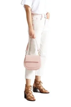 TED BAKER ΔΕΡΜΑΤΙΝΗ ΣΤΑΥΡΩΤΗ ΤΣΑΝΤΑ DARCELL Ροζ -ΓΥΝΑΙΚΕΙΕΣ ΤΣΑΝΤΕΣ Κατάστημα πωλήσεων 40 760